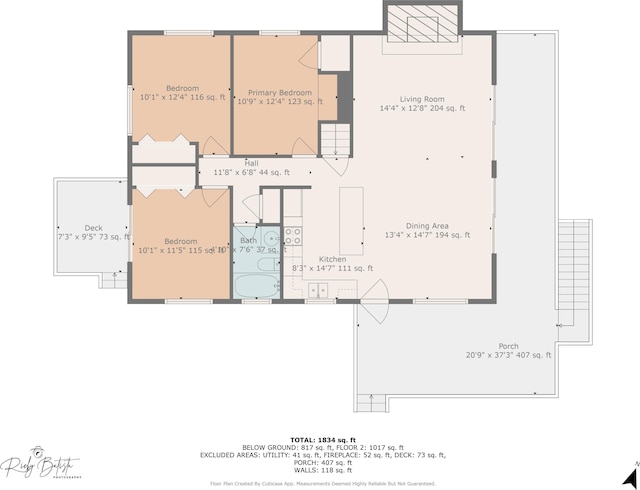 354 Fawn Rd, Pocono Lake, PA 18347 - view of floor plan / room layout