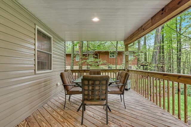 141 Beech Ln, Pocono Lake, PA 18347 - view of sunroom