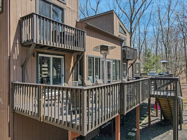 3206 Stonehenge Dr, East Stroudsburg, PA 18301 - view of deck