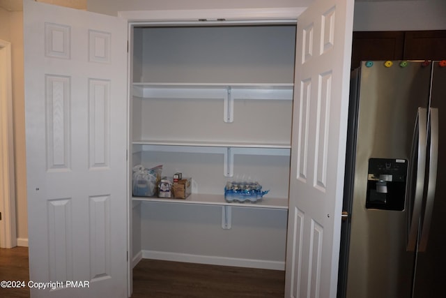 view of pantry