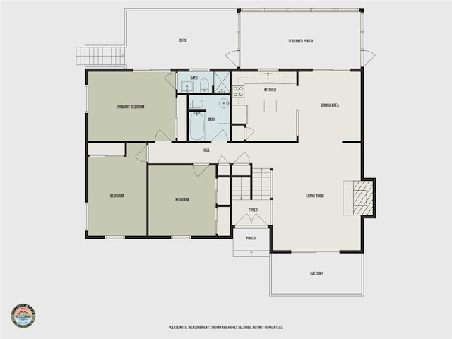 1125 Rhododendron Ln, Pocono Summit, PA 18346 - view of home floor plan