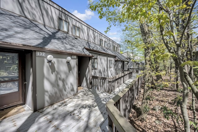 130 Cross Country Ln, Tannersville, PA 18372 - view of wooden deck