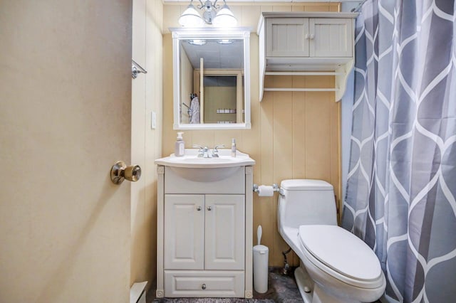 173 Pontiac Path, Pocono Lake, PA 18347 - bathroom with vanity and curtained shower