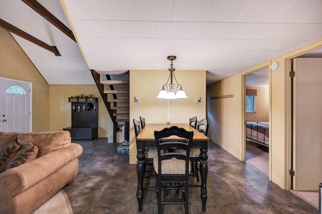 173 Pontiac Path, Pocono Lake, PA 18347 - dining space featuring stairway