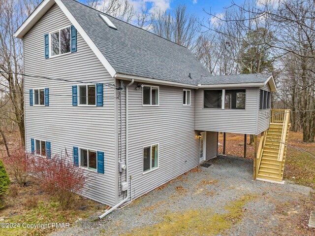 view of back of house