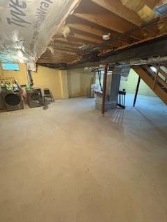 60 Arbutus Ln, East Stroudsburg, PA 18302 - view of unfinished below grade area