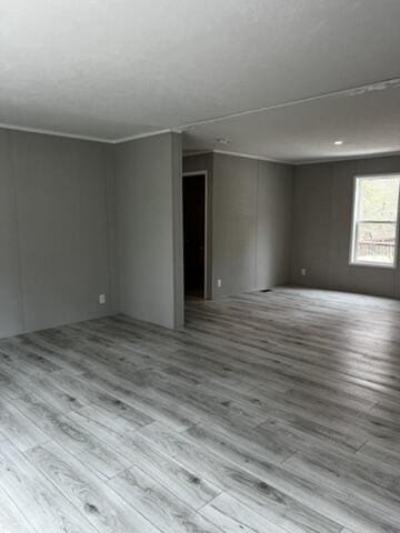 132 Spruce St, Greentown, PA 18426 - empty room with wood finished floors
