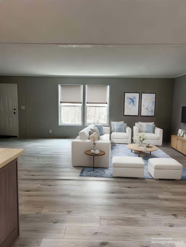 132 Spruce St, Greentown, PA 18426 - living room with wood finished floors