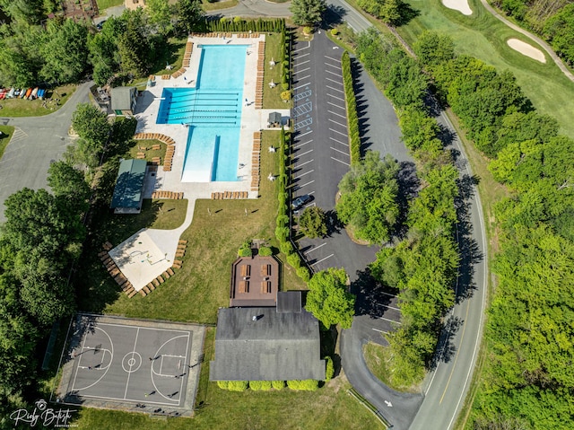aerial view