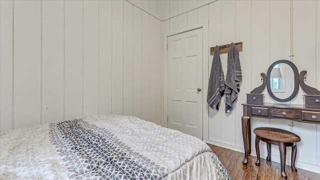 725 Clearview Dr, Long Pond, PA 18334 - bedroom with dark wood-type flooring
