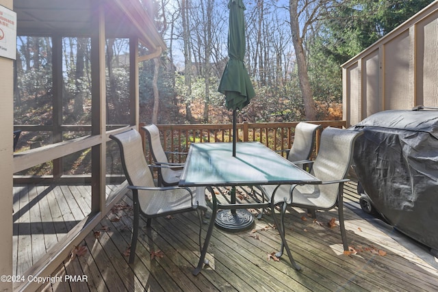 sunroom featuring plenty of natural light