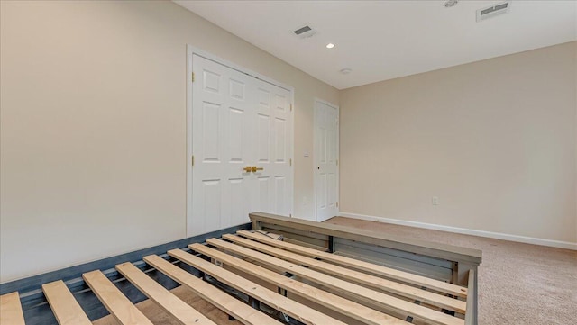 4580 Briarcliff Ter, Tobyhanna, PA 18466 - unfurnished bedroom with carpet, recessed lighting, and a closet