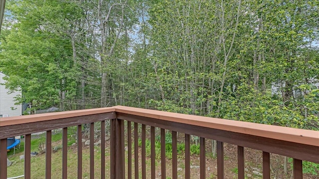 4580 Briarcliff Ter, Tobyhanna, PA 18466 - view of wooden deck