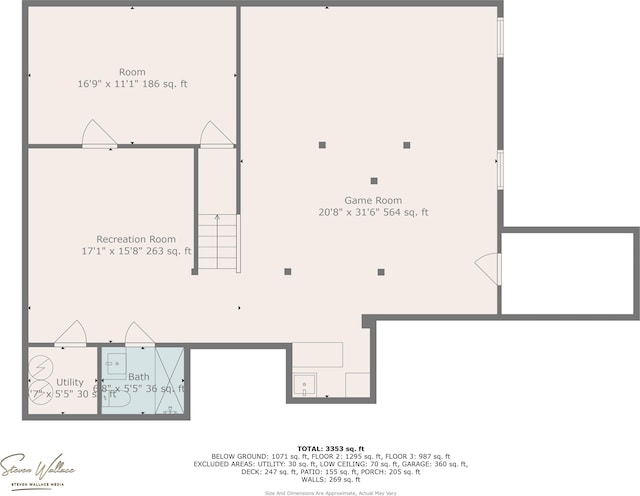 5117 Hounds Ear Rd, Tobyhanna, PA 18466 - view of floor plan / room layout