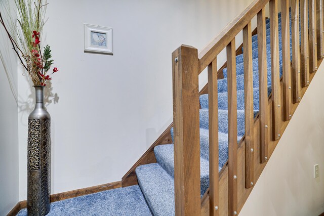 203 Wyomissing Dr, Pocono Lake, PA 18347 - stairway with a water view