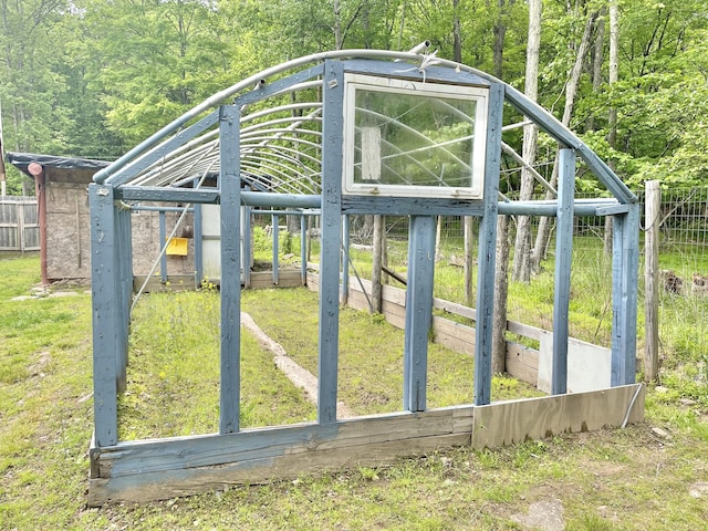 233 Vista Rd, Cresco, PA 18326 - view of outdoor structure with a view of trees