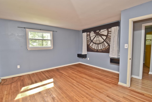 207 Shepard Ave, Delaware Water Gap, PA 18327 - spare room featuring hardwood / wood-style flooring and baseboards