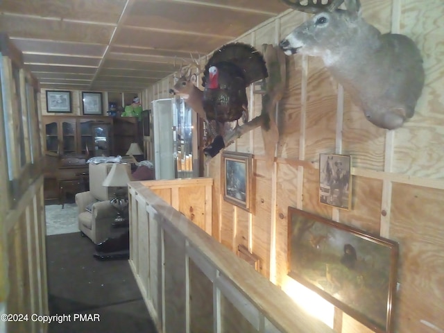 view of horse barn