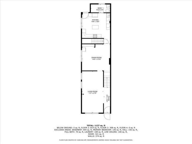 213 N St Fran Cabrini Ave, Scranton, PA 18504 - view of room layout