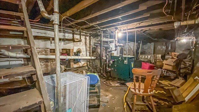 213 N St Fran Cabrini Ave, Scranton, PA 18504 - storage room with a heating unit