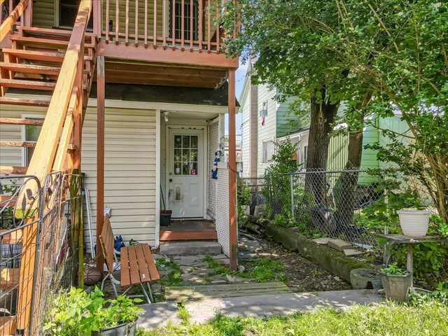 213 N St Fran Cabrini Ave, Scranton, PA 18504 - doorway to property