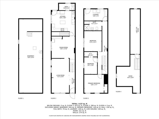 213 N St Fran Cabrini Ave, Scranton, PA 18504 - view of floor plan / room layout