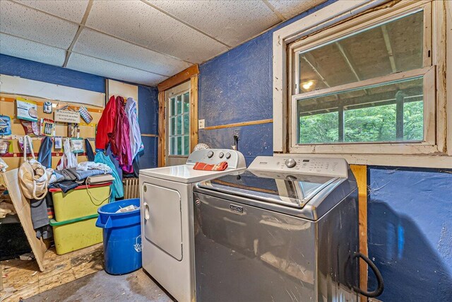 213 N St Fran Cabrini Ave, Scranton, PA 18504 - laundry room with washing machine and clothes dryer