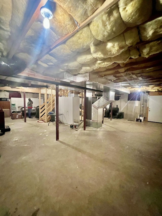 512 Bombur Ln, Tamiment, PA 18371 - view of unfinished basement