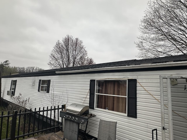view of side of home