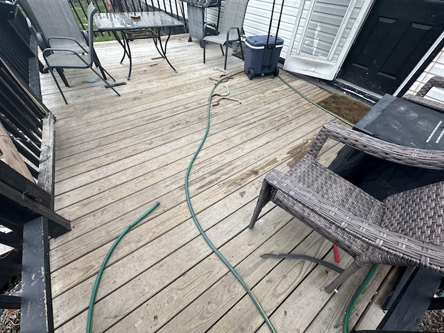 view of deck