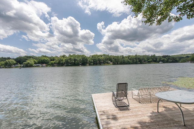 5194 S Hamilton S, Saylorsburg, PA 18353 - dock area with a water view and a view of trees