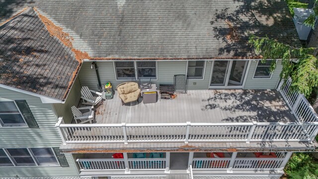 5194 S Hamilton S, Saylorsburg, PA 18353 - view of wooden terrace