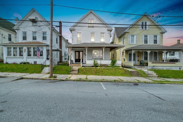330 Coal St, Lehighton, PA 18235 - view of front of home featuring covered porch