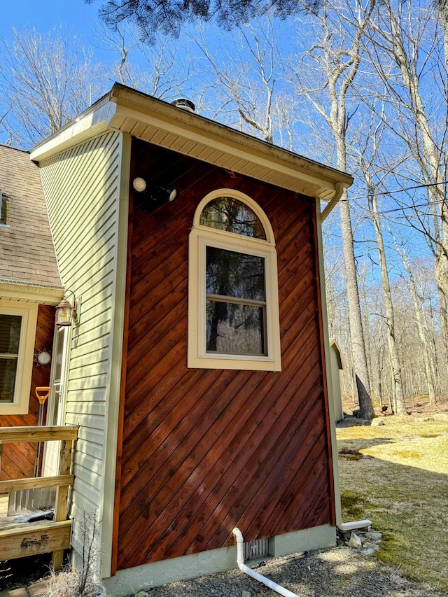view of side of home
