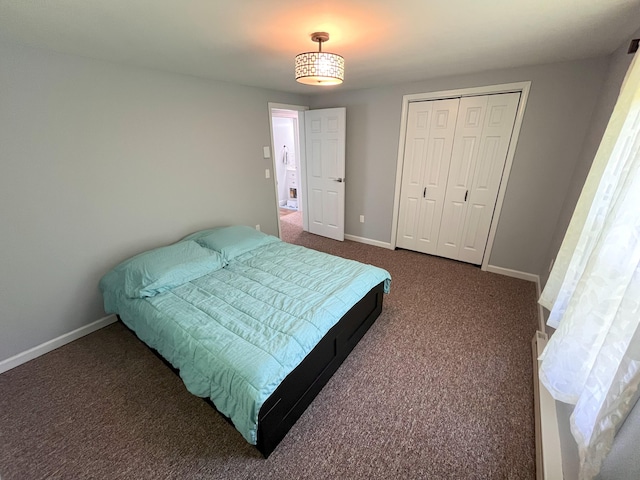 20 Occoquan Trl, Albrightsville, PA 18210 - carpeted bedroom featuring a closet and baseboards