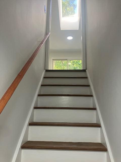 3354 Trafalgar Ave, East Stroudsburg, PA 18302 - staircase with recessed lighting
