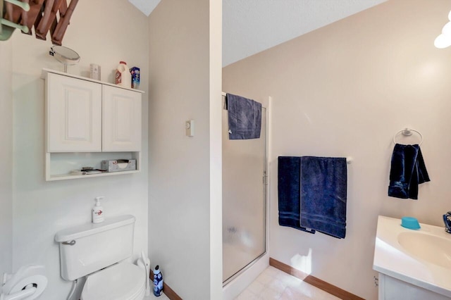 115 Alpine Ct, Pocono Pines, PA 18350 - full bathroom with a stall shower and vanity