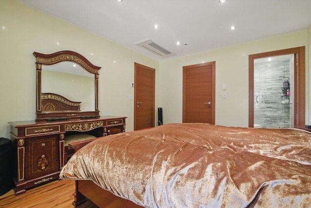 298 Overlook Way, Tannersville, PA 18372 - bedroom with wood finished floors and recessed lighting