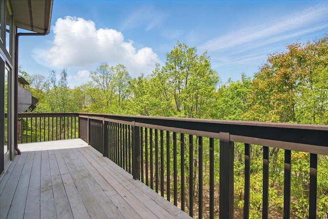 298 Overlook Way, Tannersville, PA 18372 - view of wooden terrace