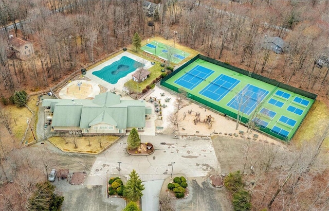73 Big Bass Dr, Gouldsboro, PA 18424 - birds eye view of property