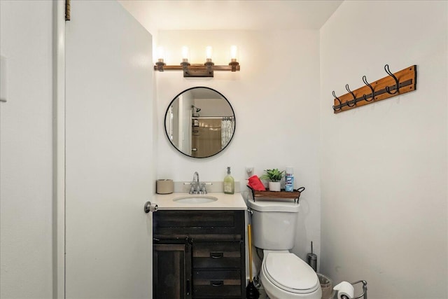 73 Big Bass Dr, Gouldsboro, PA 18424 - bathroom featuring toilet and vanity