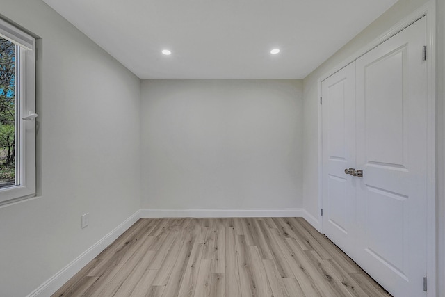 23 Primrose Dr, East Stroudsburg, PA 18302 - empty room featuring baseboards, light wood finished floors, and a healthy amount of sunlight