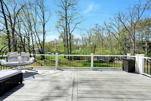 23 Primrose Dr, East Stroudsburg, PA 18302 - view of wooden terrace