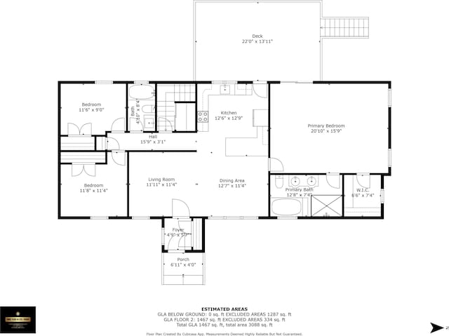 23 Primrose Dr, East Stroudsburg, PA 18302 - floor plan