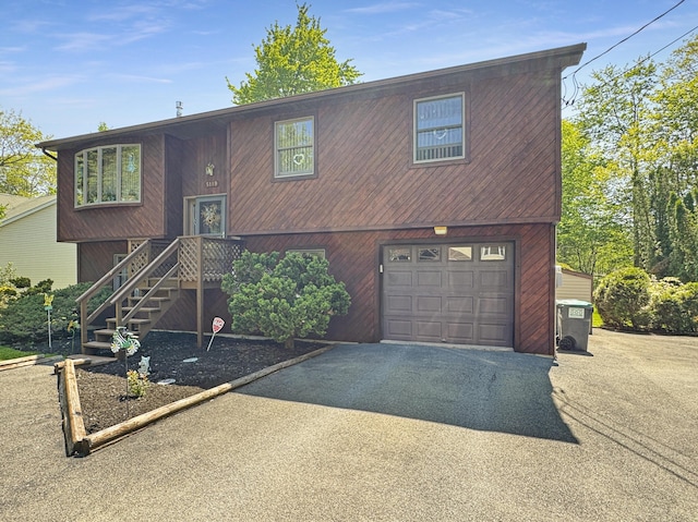 5119 Derby Rd, Tobyhanna, PA 18466 - view of front of home with an attached garage and driveway
