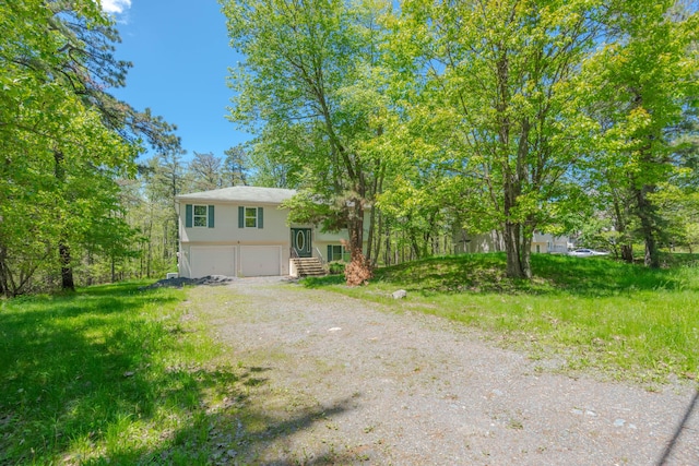 165 Stillwater Dr, Pocono Summit, PA 18346 - view of front of home with a garage and driveway