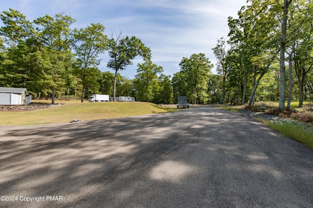 view of road