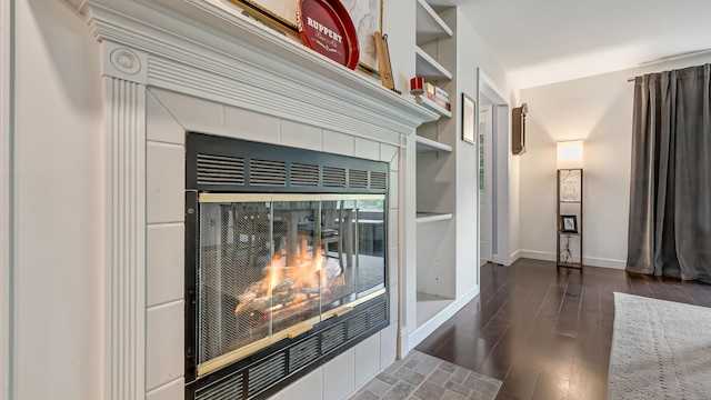 106 Legends Ct, East Stroudsburg, PA 18302 - detailed view of wood finished floors and a fireplace