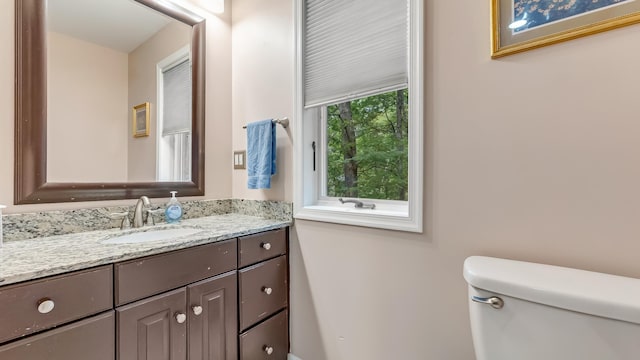 106 Legends Ct, East Stroudsburg, PA 18302 - bathroom with toilet and vanity