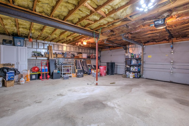 113 Larsen Ln, Cresco, PA 18326 - garage with a garage door opener